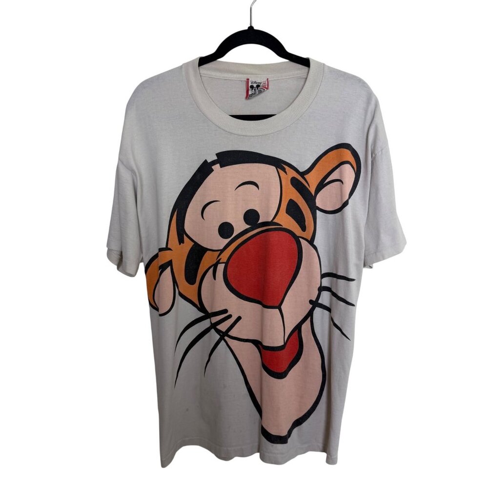 Vintage 90's Disney Designs Tigger T-Shirt One Size (XL) Made in the USA